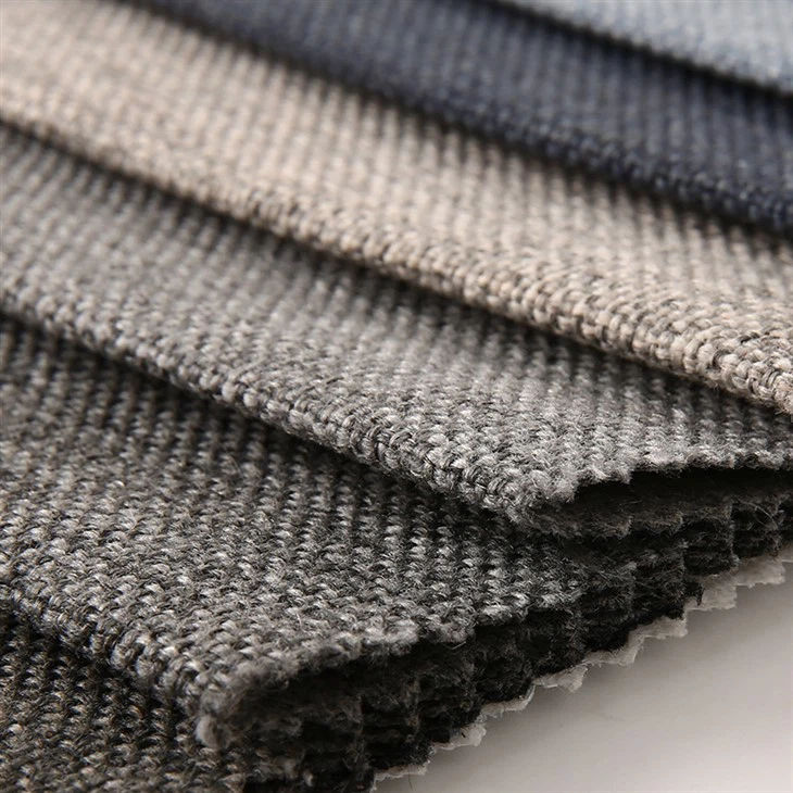 Basketweave Cotton Linen Fabric factory Basketweave Cotton Linen Fabric factory