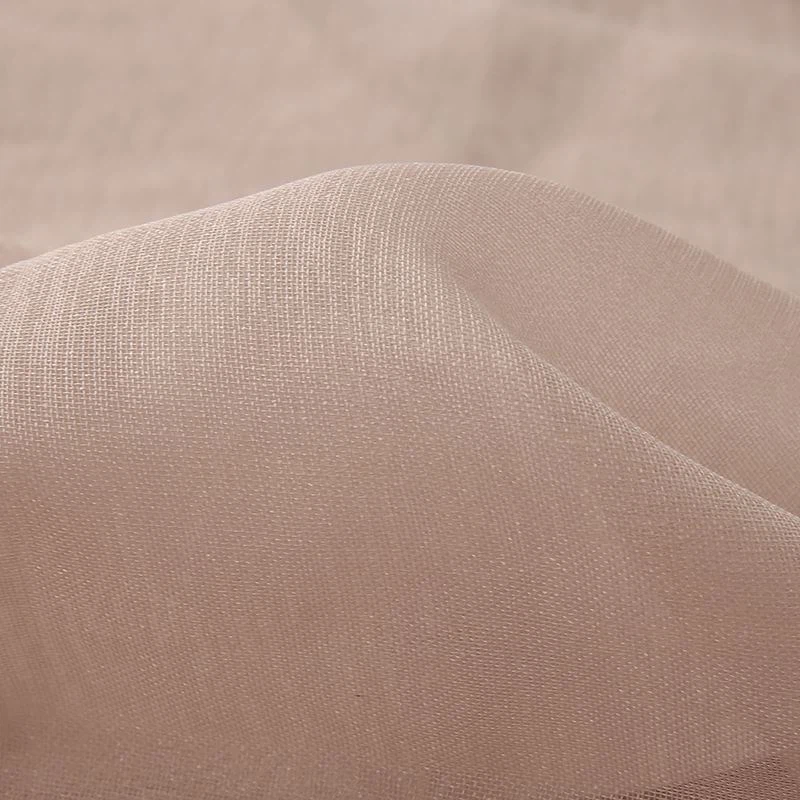 Ribbed Linen Look Curtains Fabric