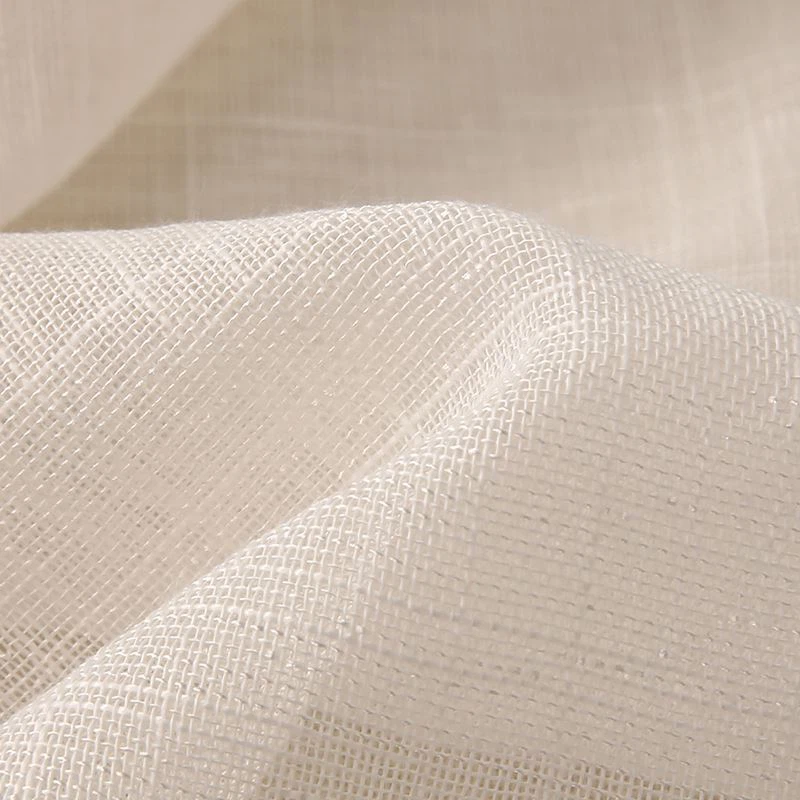 Slubby Linen-effect Sheers Fabric